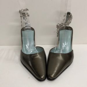 Sigerson Morrison Made in Italy Bronze Pump